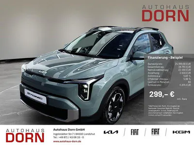 Ny Kia Stonic Vision 101 HK (74 kW) 2026 Grøn SUV