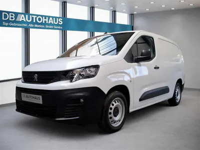 Gebraucht Peugeot Partner Premium 102 PS (75 kW) 2020 Weiß Van / Kleinbus