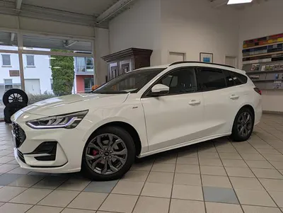 Neu Ford Focus ST-Line 125 PS (91 kW) 2025 Weiß, frozen white