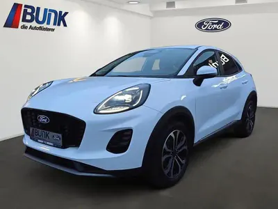 Gebraucht Ford Puma Titanium 125 PS (91 kW) 2024 Frozen white (pn3gz) SUV