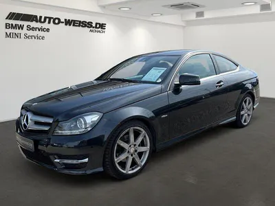 Käytetty Mercedes C220 Sport 170 HP (125 kW) 2012 Musta Coupe - kaksiovinen