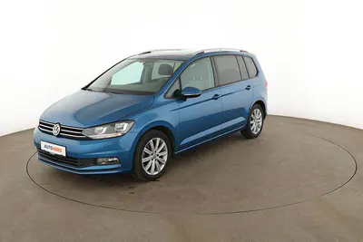 Gebraucht VW Touran Comfortline 110 PS (80 kW) 2016 Blau Van / Kleinbus