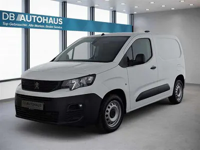 Gebraucht Peugeot Partner Premium 102 PS (75 kW) 2021 Weiß Van / Kleinbus