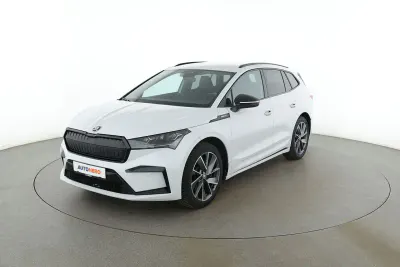 Gebraucht Skoda Enyaq iV SportLine 210 kW (286 PS) 2024 Weiß SUV