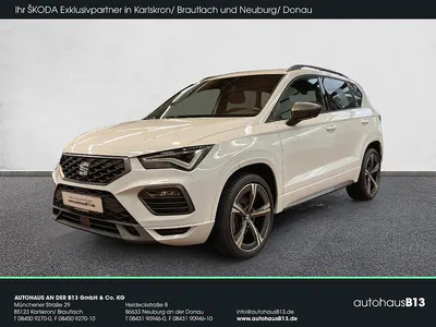 Usata Seat Ateca FR-Line 150 CV (110 kW) 2021 Bianco SUV