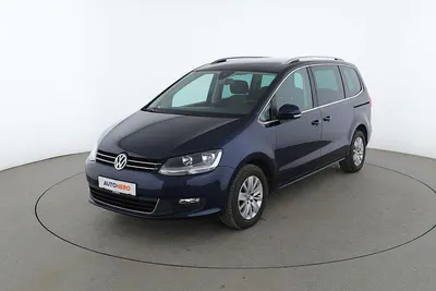 Gebraucht VW Sharan Comfortline 2015 Blau Van / Kleinbus