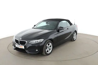 Gebraucht BMW 218 Advantage 136 PS (100 kW) 2017 Schwarz Cabrio