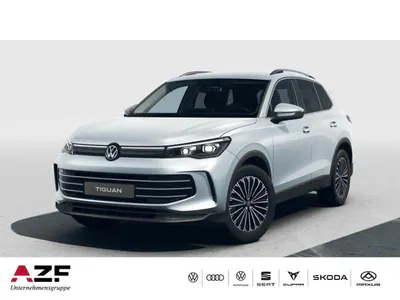 Neu VW Tiguan Elegance 150 PS (110 kW) 2025 Oyster silver metallic SUV