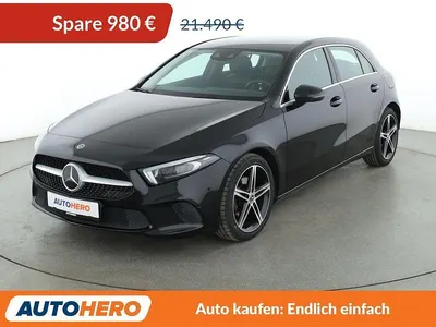 Occasion Mercedes A200 Progressive 150 ch (110 kW) 2019 Noir Berline