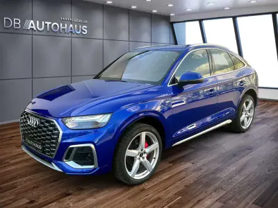 Używany Audi Q5 S-Line 265 KM (194 kW) 2024 Niebieski SUV