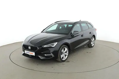 Używany Seat Leon FR 204 KM (150 kW) 2021 Czarny Kombi