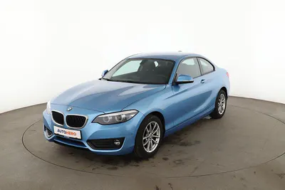 Occasion BMW 218 Advantage 136 ch (100 kW) 2018 Bleue Coupé