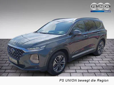 Gebraucht Hyundai Santa Fe Premium 200 PS (147 kW) 2020 Grün / rain forest SUV