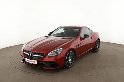 Gebraucht Mercedes SLC200 AMG line 184 PS (135 kW) 2016 Rot Cabrio