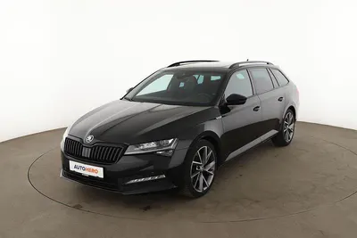 Używany Skoda Superb SportLine 200 KM (147 kW) 2021 Czarny Kombi