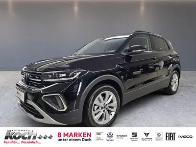 Neu VW T-Cross Life 116 PS (85 kW) 2025 Schwarz SUV