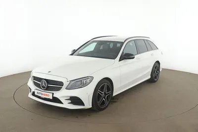 Gebraucht Mercedes C300 AMG line 258 PS (189 kW) 2019 Weiß Kombi
