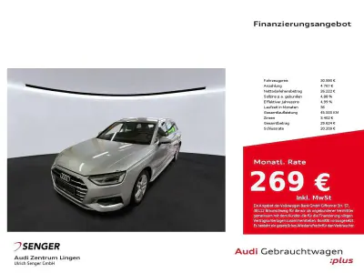 Brugt Audi A4 Advanced Plus 204 HK (150 kW) 2023 Sølv Stationcar