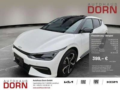 Brugt Kia EV6 GT-Line 239 kW (325 HK) 2023 Hvid SUV
