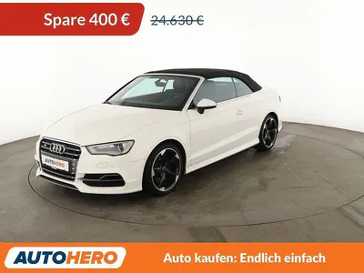 Gebraucht Audi S3 Cabriolet Advanced 301 PS (221 kW) 2015 Weiß Cabrio