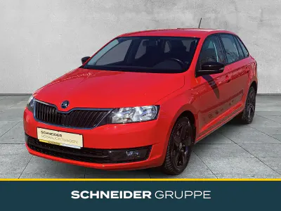 Käytetty Skoda Rapid Ambition 125 HP (91 kW) 2017 Punainen Viistoperä