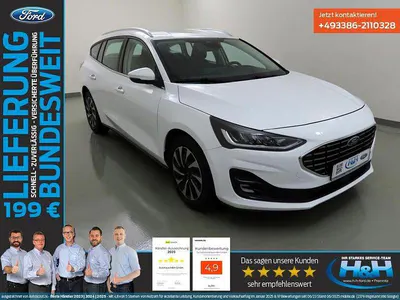 Occasion Ford Focus Titanium 120 ch (88 kW) 2023 Blanc Break