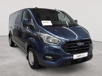 Occasion Ford Transit Custom Trend 130 ch (95 kW) 2022 Bleue Pick-up