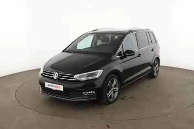 Gebraucht VW Touran Highline 150 PS (110 kW) 2016 Schwarz Van / Kleinbus