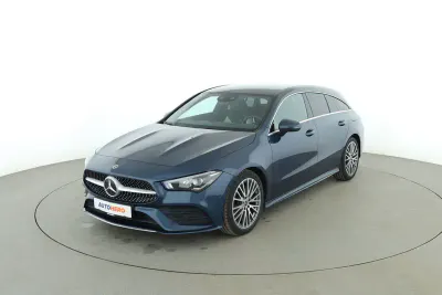 Gebraucht Mercedes CLA250 Shooting Brake AMG line 2021 Blau Kombi