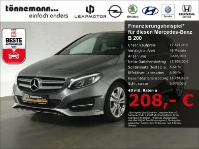 Gebraucht Mercedes B200 Edition 156 PS (114 kW) 2017 Mountain grau Van / Kleinbus