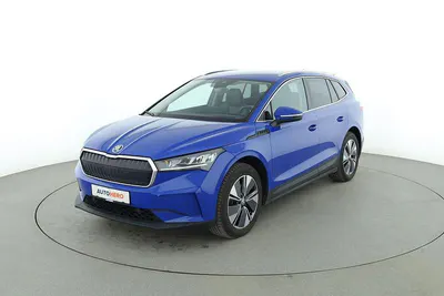Gebraucht Skoda Enyaq iV Loft 150 kW (204 PS) 2023 Blau SUV