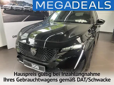Nieuw Peugeot 308 GT 145 PK (106 kW) 2025 Zwart Sedan