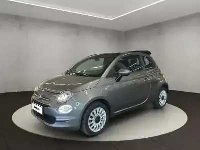 Käytetty Fiat 500C 69 HP (50 kW) 2023 Harmaa Avoauto