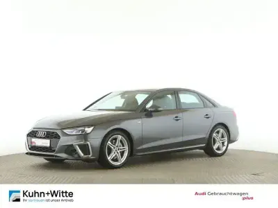 Brugt Audi A4 S-Line 204 HK (150 kW) 2023 Grå Sedan