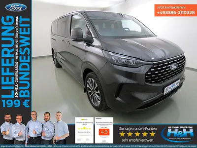 Gebraucht Ford Tourneo Custom Titanium X 170 PS (125 kW) 2025 Magneticgrau Van