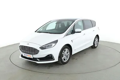 Gebraucht Ford S-MAX Titanium 190 PS (139 kW) 2020 Weiß Van / Kleinbus
