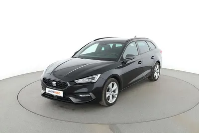 Używany Seat Leon FR 150 KM (110 kW) 2021 Czarny Kombi