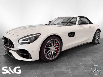 Brugt Mercedes AMG GT AMG 557 HK (409 kW) 2019 Hvid Cabriolet