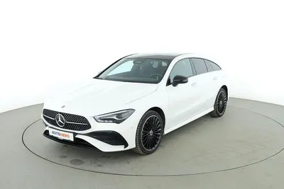 Gebraucht Mercedes CLA250e Shooting Brake AMG line 2023 Weiß Kombi