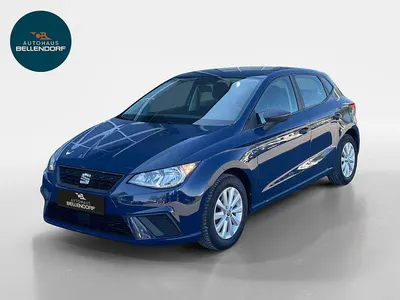 Używany Seat Ibiza Reference 75 KM (55 kW) 2018 Niebieski Hatchback