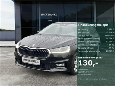 Brugt Skoda Fabia Drive 116 HK (85 kW) 2025 Sort Hatchback