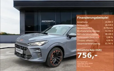 Gebraucht Cupra Terramar VZ 265 PS (194 kW) 2024 Grau SUV