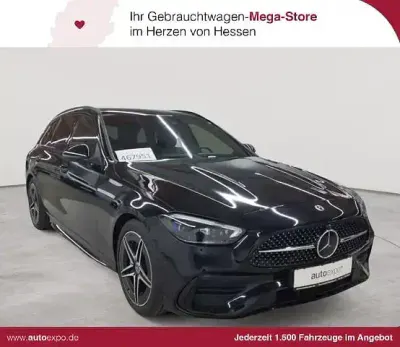 Brugt Mercedes C200 AMG line 204 HK (150 kW) 2022 Sort Stationcar
