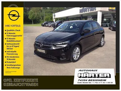 Occasion Opel Corsa Elegance 101 ch (74 kW) 2022 Noir Citadine