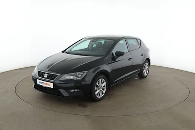 Używany Seat Leon Style 125 KM (91 kW) 2017 Czarny Sedan/Limuzyna