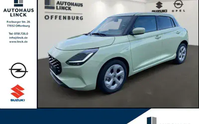 Nouvelle Suzuki Swift Comfort 83 ch (61 kW) 2025 Jaune Citadine