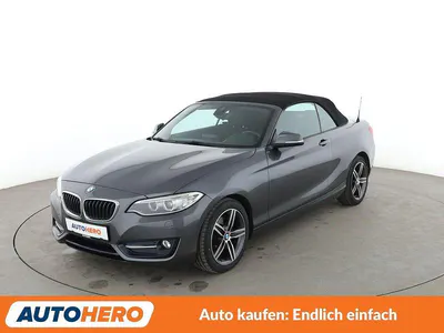 Gebraucht BMW 220 Sport Line 184 PS (135 kW) 2015 Schwarz Cabrio