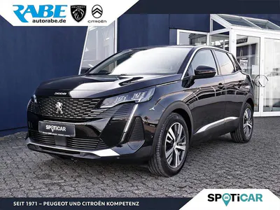 Gebraucht Peugeot 3008 Allure 131 PS (96 kW) 2022 Schwarz SUV