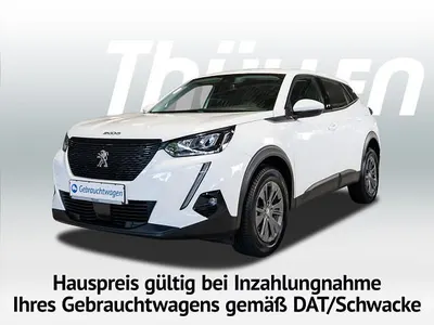 Gebraucht Peugeot 2008 Active 101 PS (74 kW) 2021 Weiß SUV