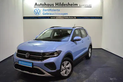 Gebraucht VW T-Cross Life 95 PS (69 kW) 2024 Blau SUV